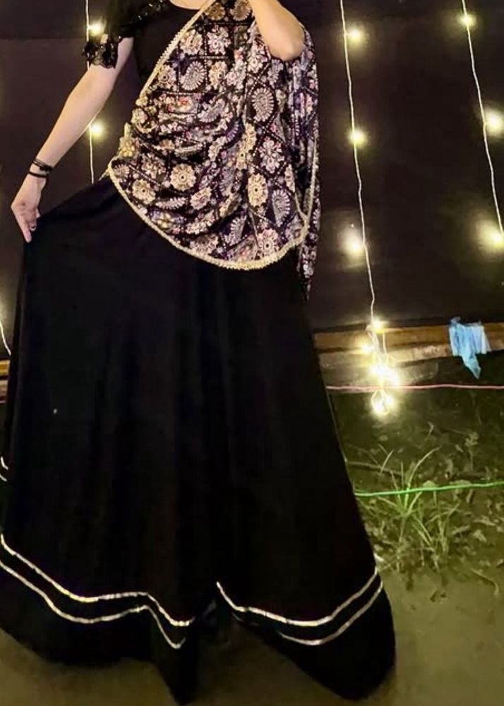 Elegant Black Lehenga Choli Set