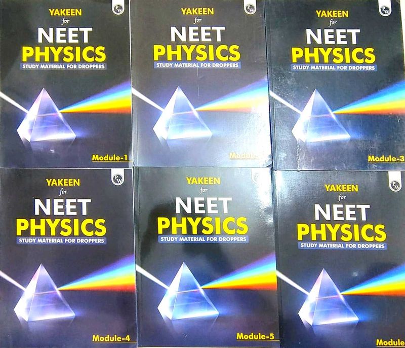Yakeen for NEET Physics, chemistry and biology Stu