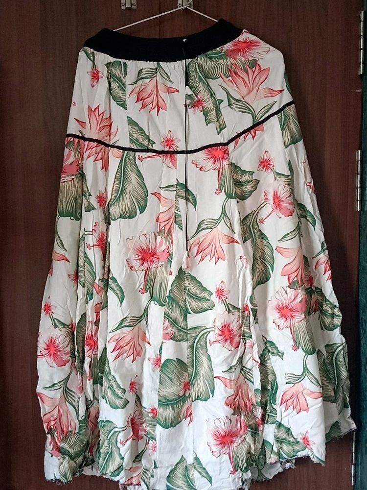 Floral Maxi Skirt