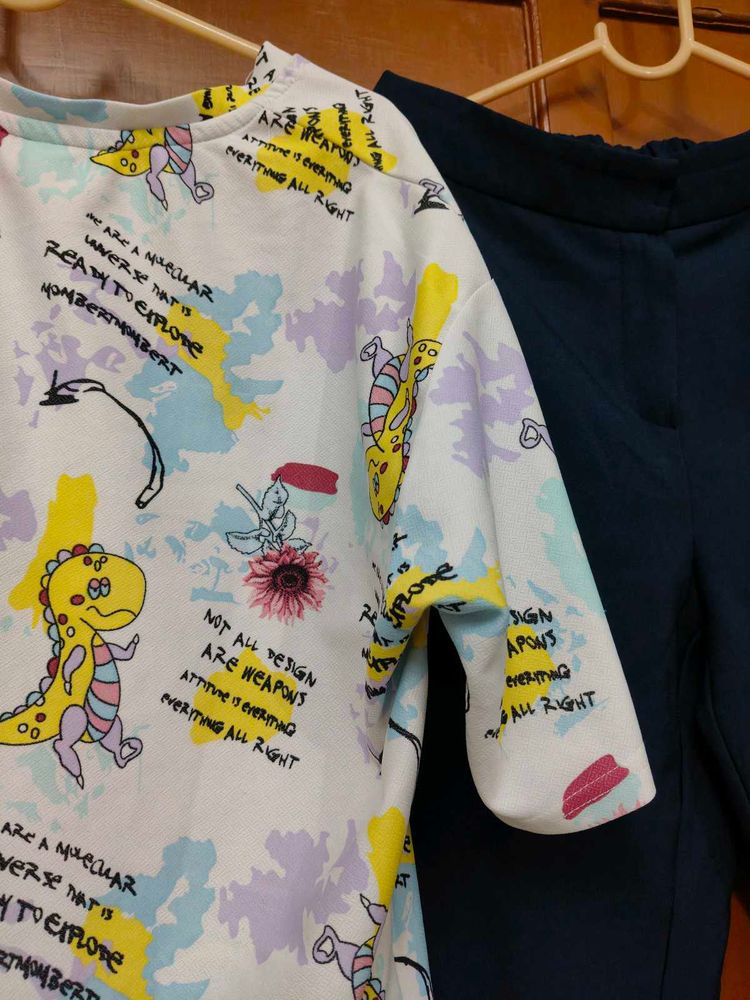 Cute Dinosaur Graphic Tee