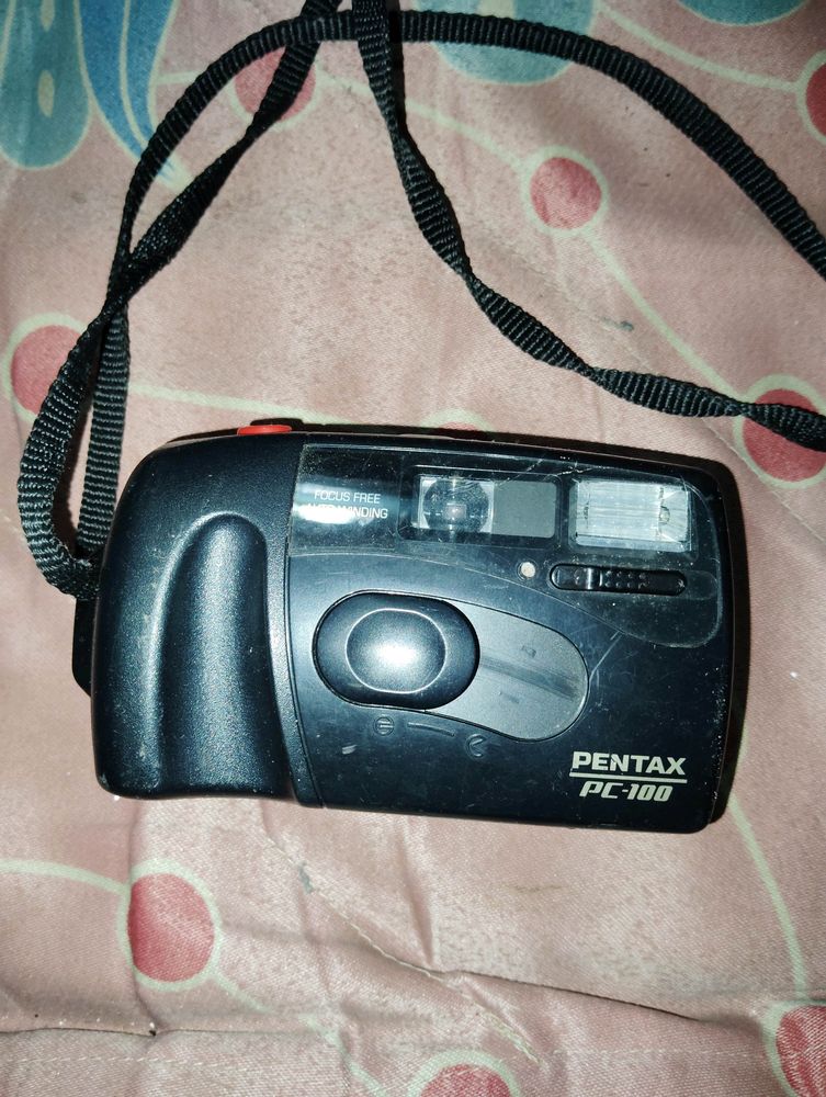 Year 1996 Pentax PC100 Camera Autofocus Vintage