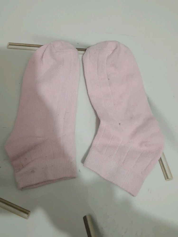 Cute Pink Ankle Socks