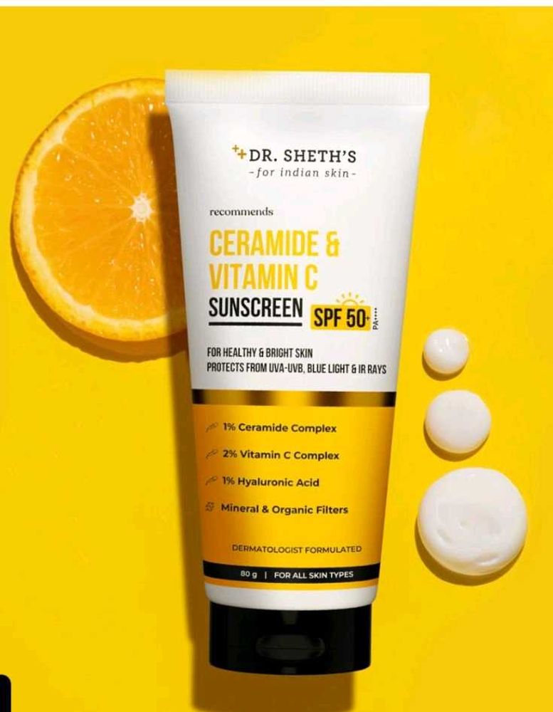 Dr. Sheth's Ceramide &amp; Vitamin C Sunscreen