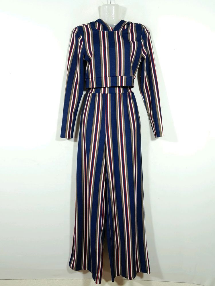 Multicolor Stripped Co-ords(women's)