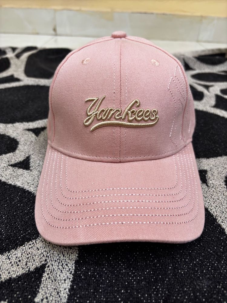 Pink Yankees Baseball Cap