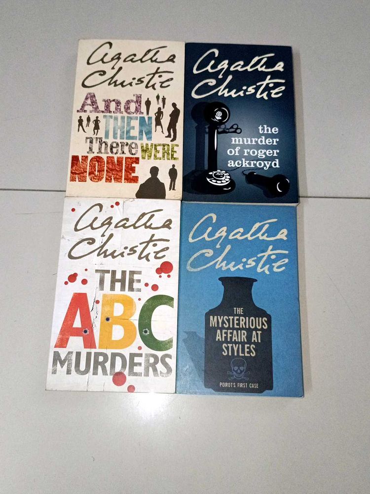 Agatha Christie Book Set