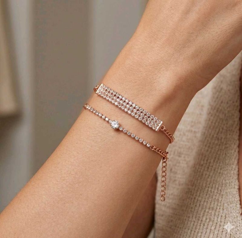 Sparkling Bracelet Set