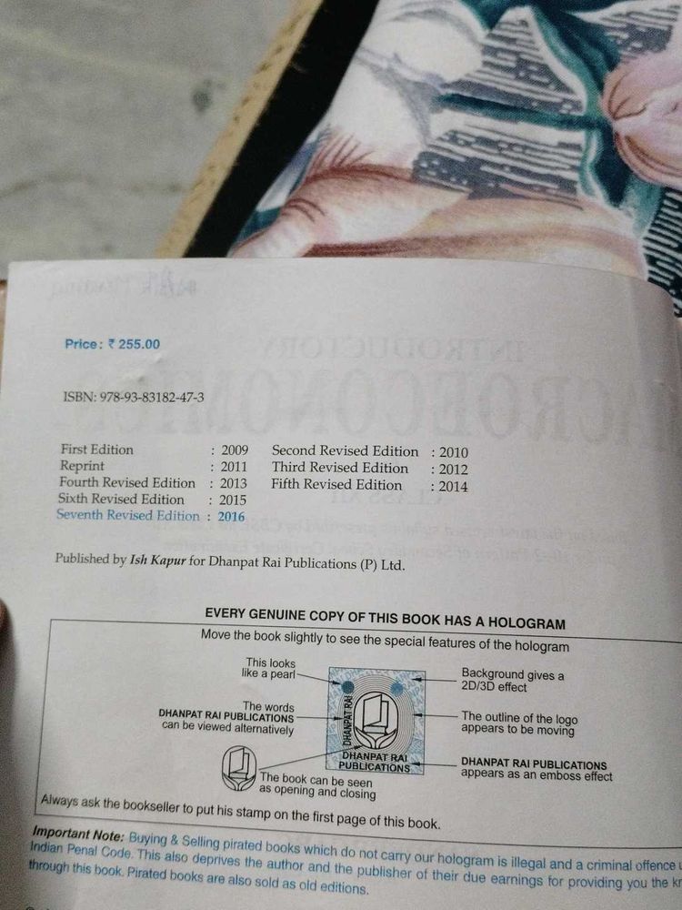 Macro economics book