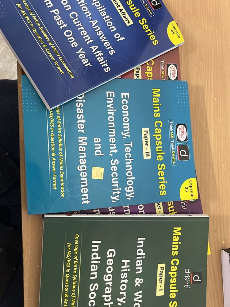 Drishti IAS Main Capsule Series: Part 1-5