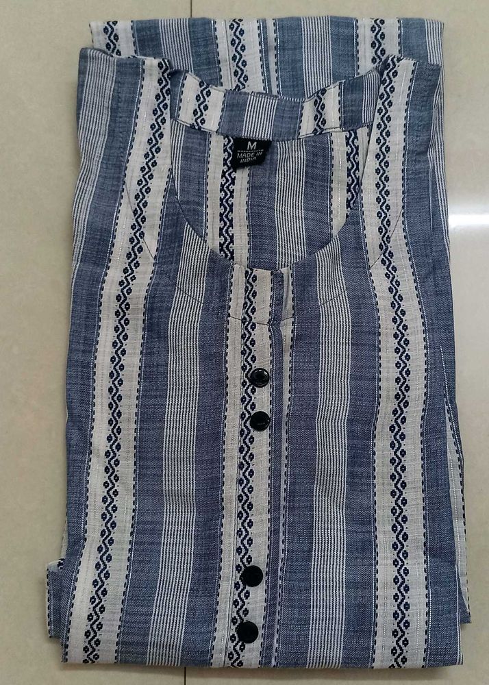 Striped Cotton Kurta