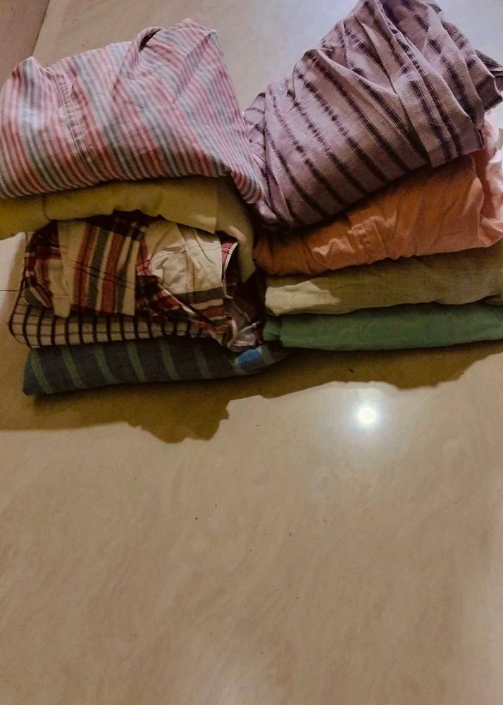 combo Bundle of Men's Cotton Kurtas