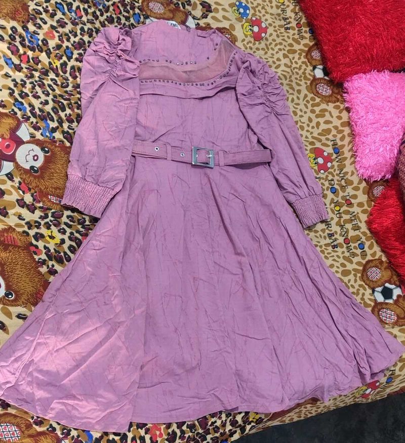 Lovely Lavender Ethnic Gown