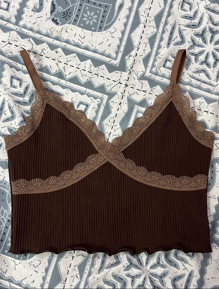 H&amp;M LACEY BRALETTE TOP