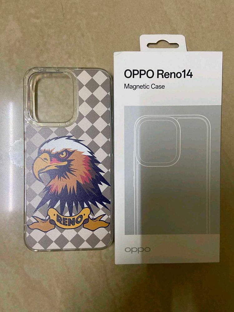 Oppo Reno 14 Magnetic Case - Eagle Design