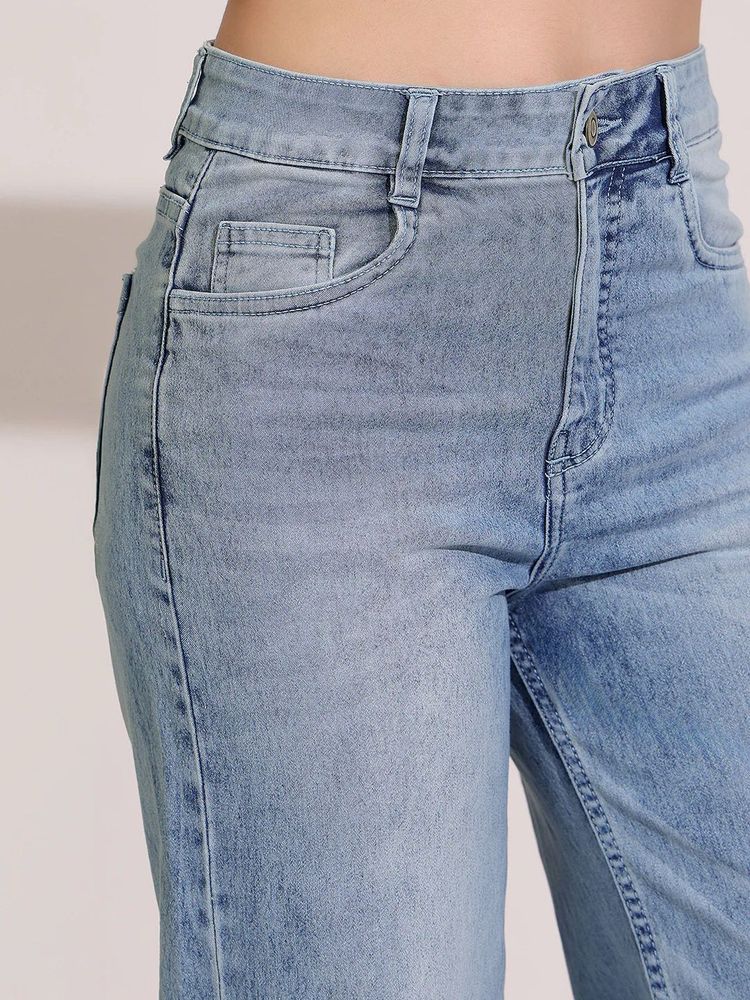 Light Blue Regular Fit Jeans