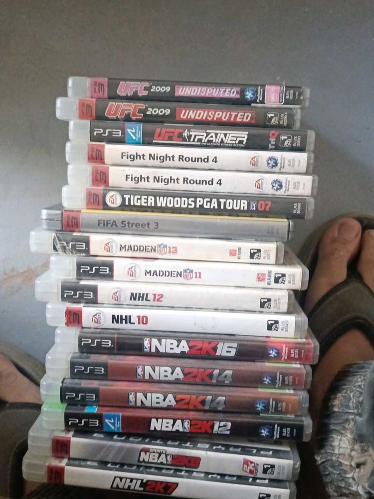 PS3 Sports Game Bundle (399 Rs. Each) Not 🚫 All
