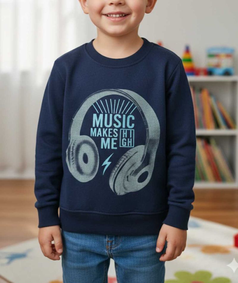 Graphic Warm Sweatshirt for 6 to 8 year old