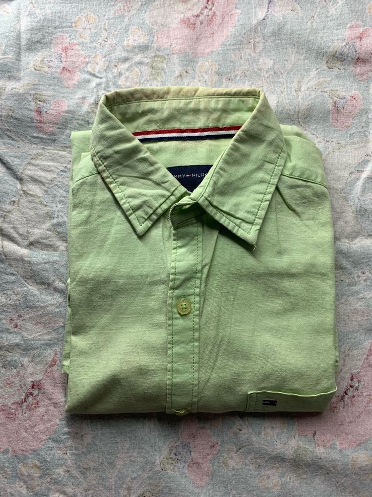 Tommy Hilfiger Green Shirt