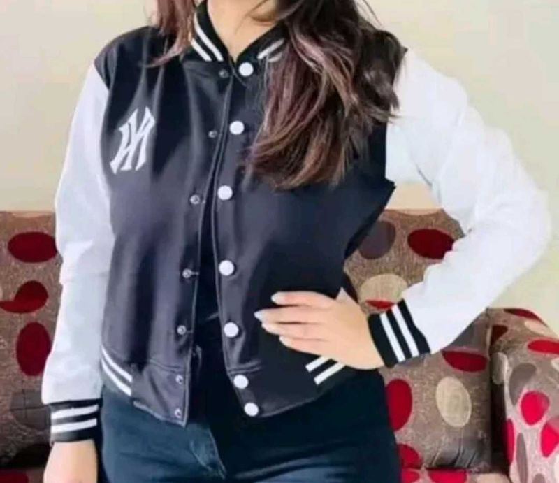 Trendy Varsity Jacket