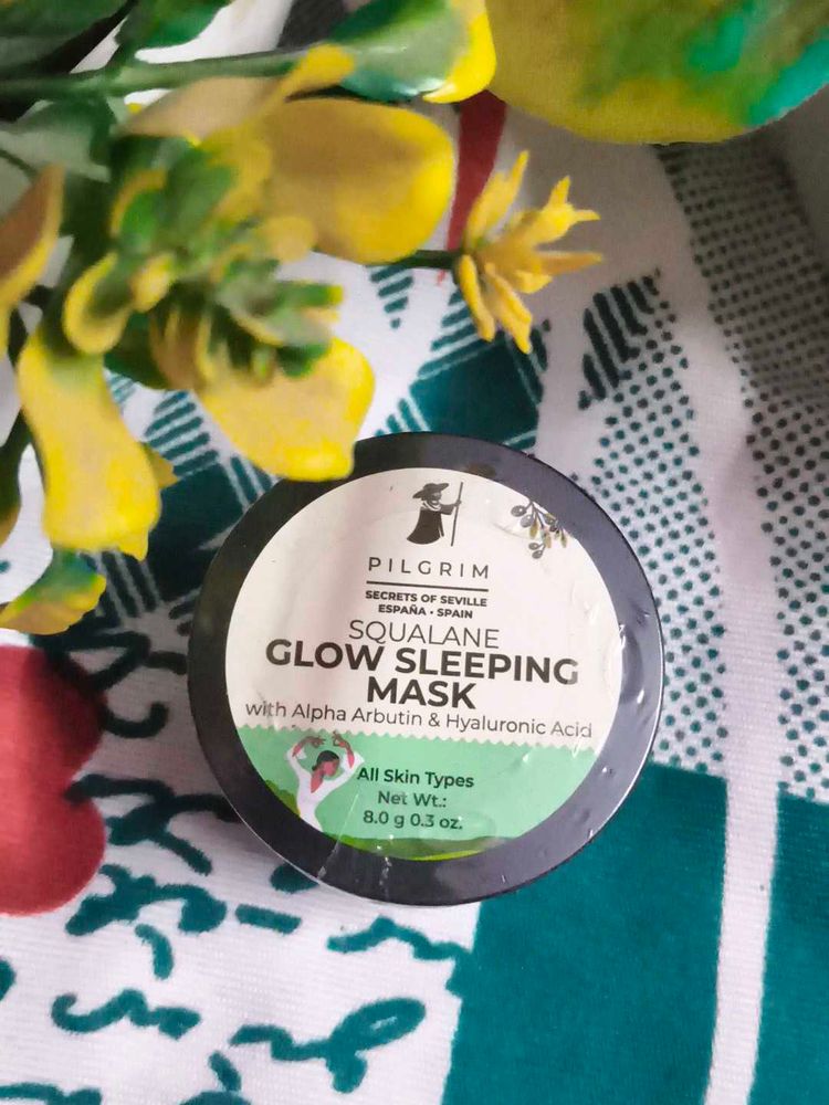Pilgrim Squalane Glow Sleeping Mask