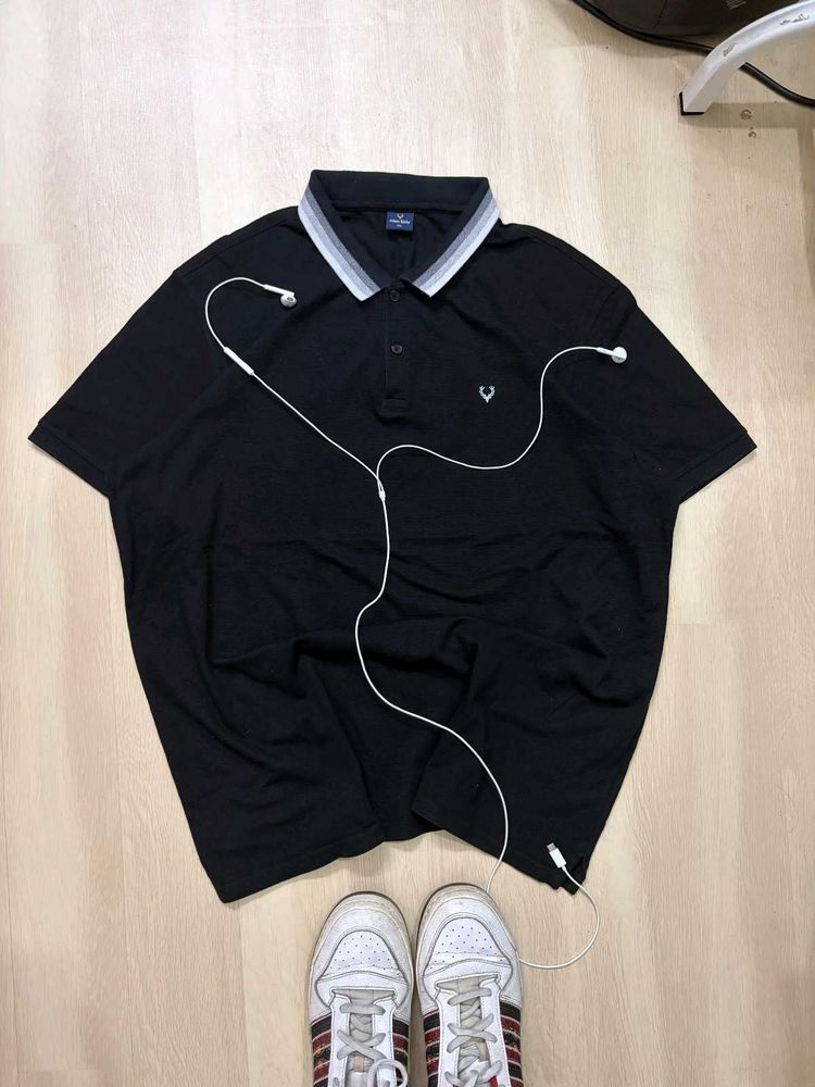 Men's Black Polo T-Shirt