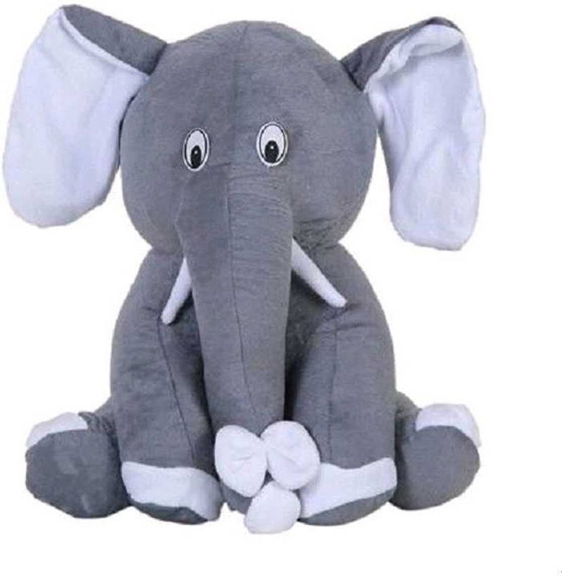 Cute Grey Elephant Plush Toy