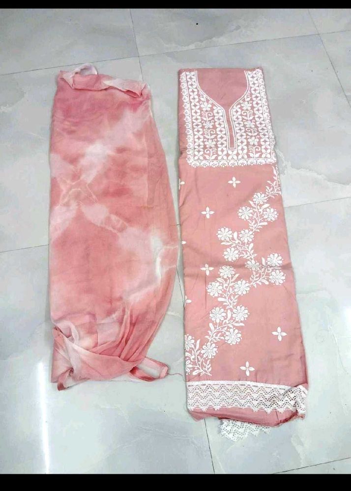 Beautiful Pink Kurta Set with Dupatta