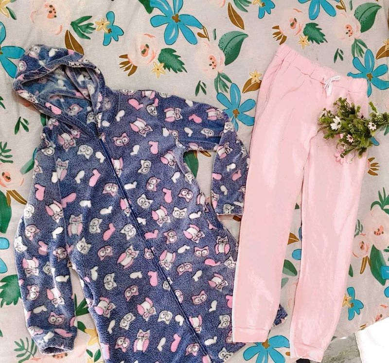 Cute Owl Pajama Set