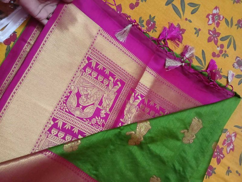 Original baluchari Benarasi Saree
