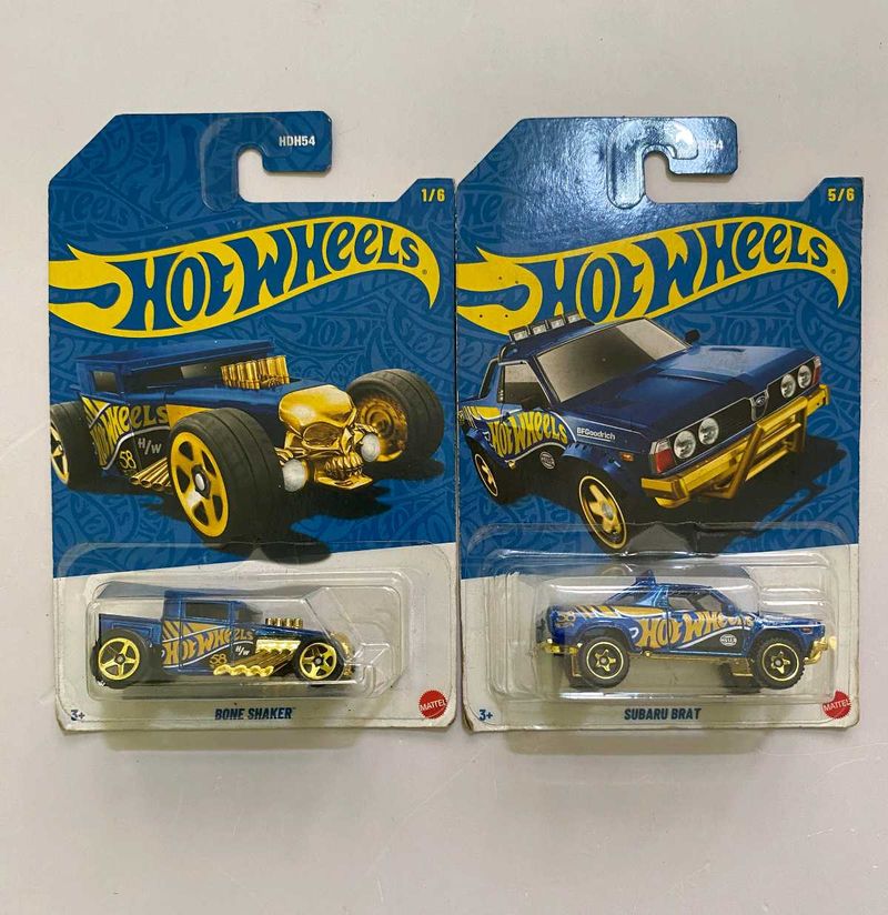 Hot Wheels Bone Shaker &amp; Subaru Brat Lot
