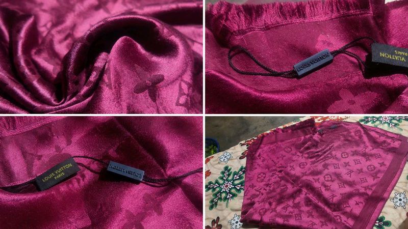 Luxurious Louis Vuitton Monogram Scarf