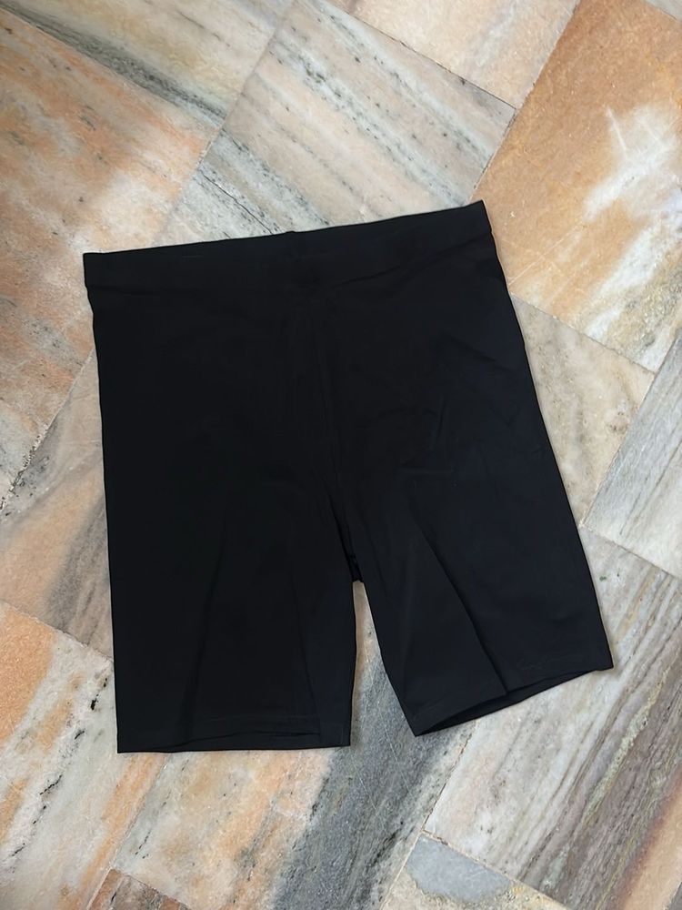 Black Biker Shorts