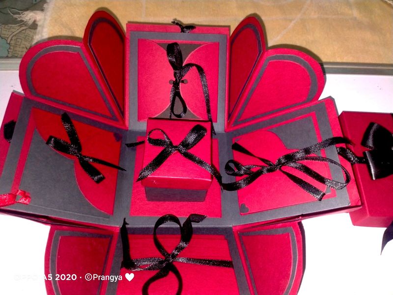 Red Gift Box For Couple ✨
