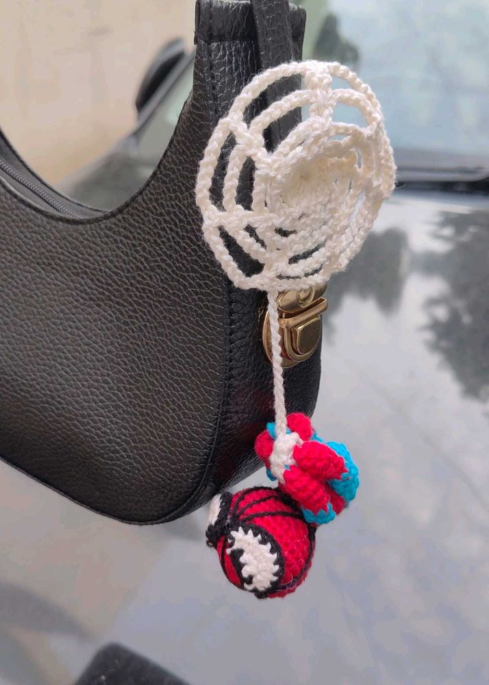 Spiderman Crochet charm