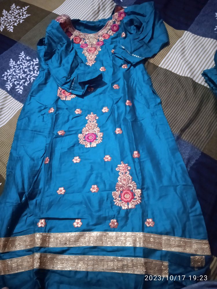Full Palazo Stitched Suit