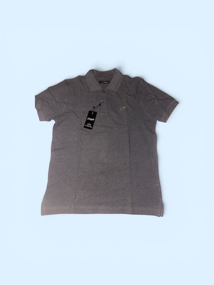 Men's Grey Polo T-Shirt