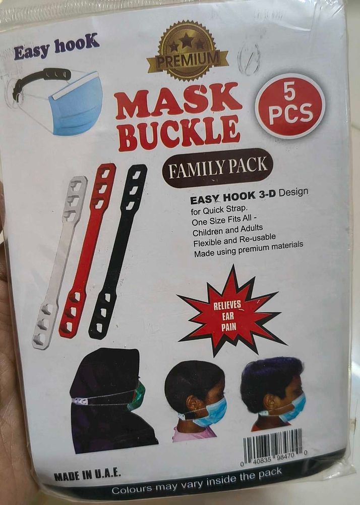 Easy Hook Mask Extension Extender Buckles 3