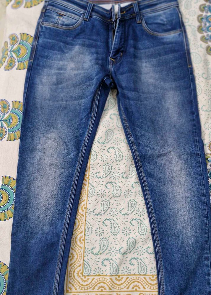 Men's Blue Denim Jeans