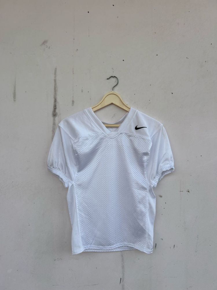 authentic Nike White Football Jersey