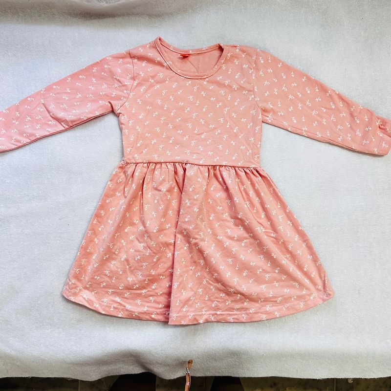 Pink Frock 4-5 Year