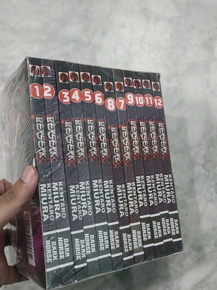 Berserk Manga Volumes 1-12