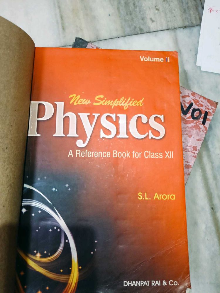 SL Arora Physics Vol 1
