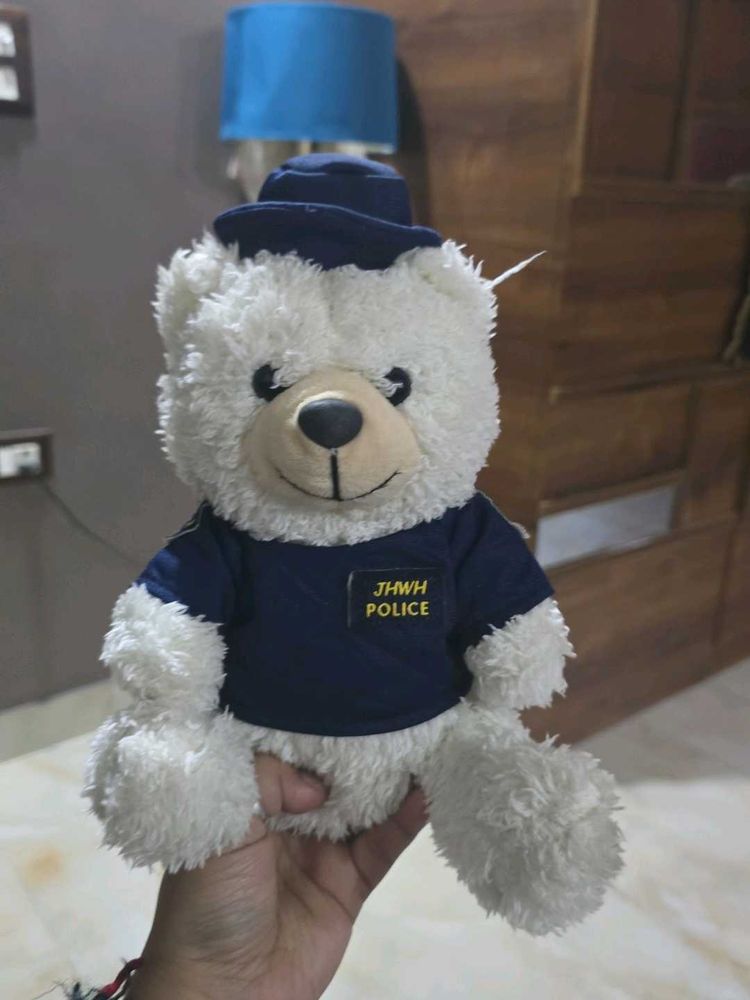 Cute Teddy Bear Police Toy