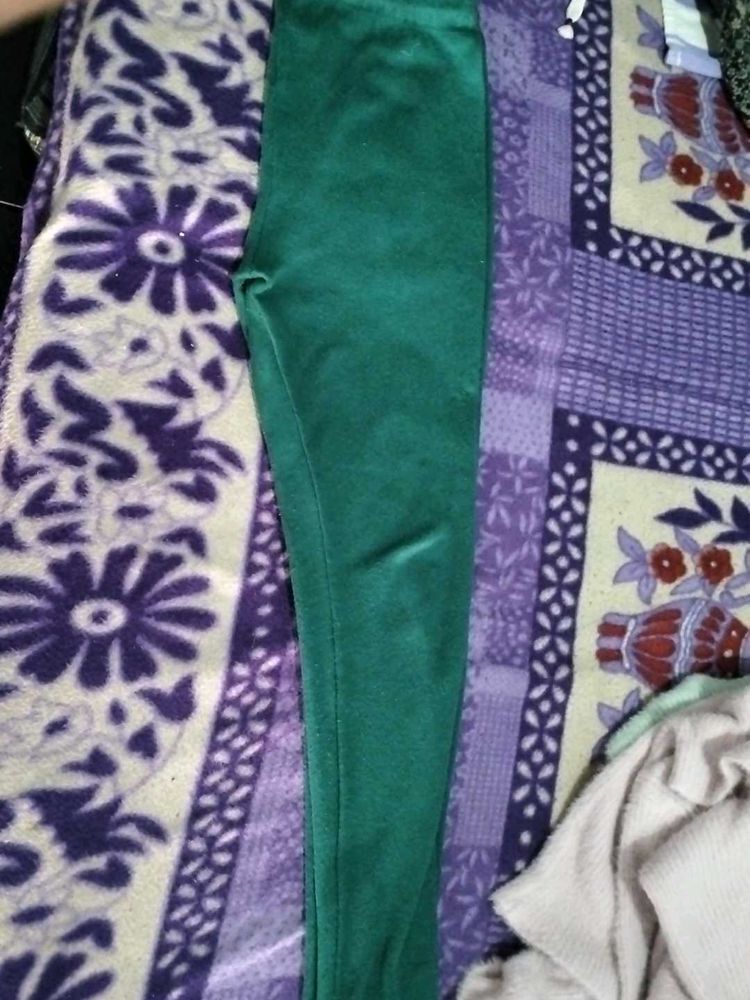 Green Leggings