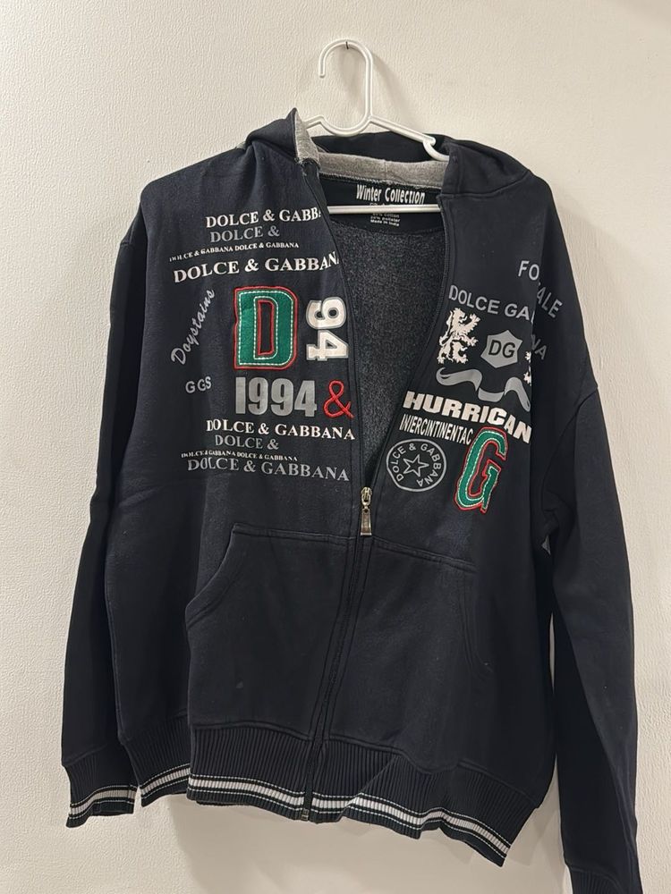 Zipper D&amp;G Full Zip Hoodie