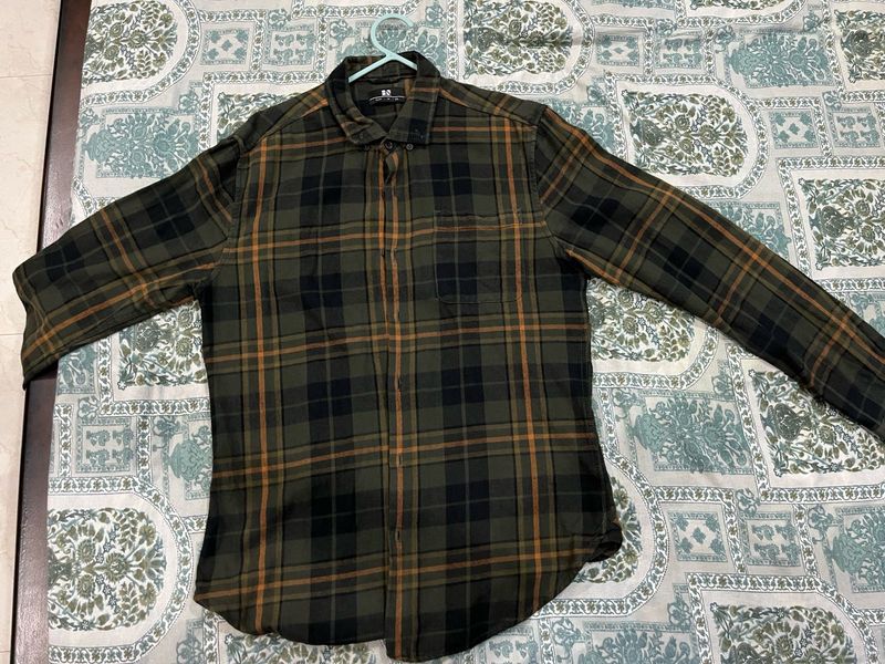 Here &amp; Now Plaid Flannel Shirt