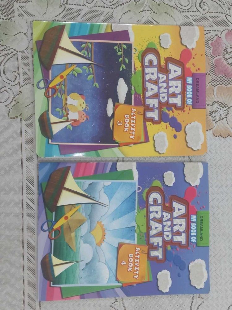 My Book of ART AND CRAFT Activity 3 &amp; 4