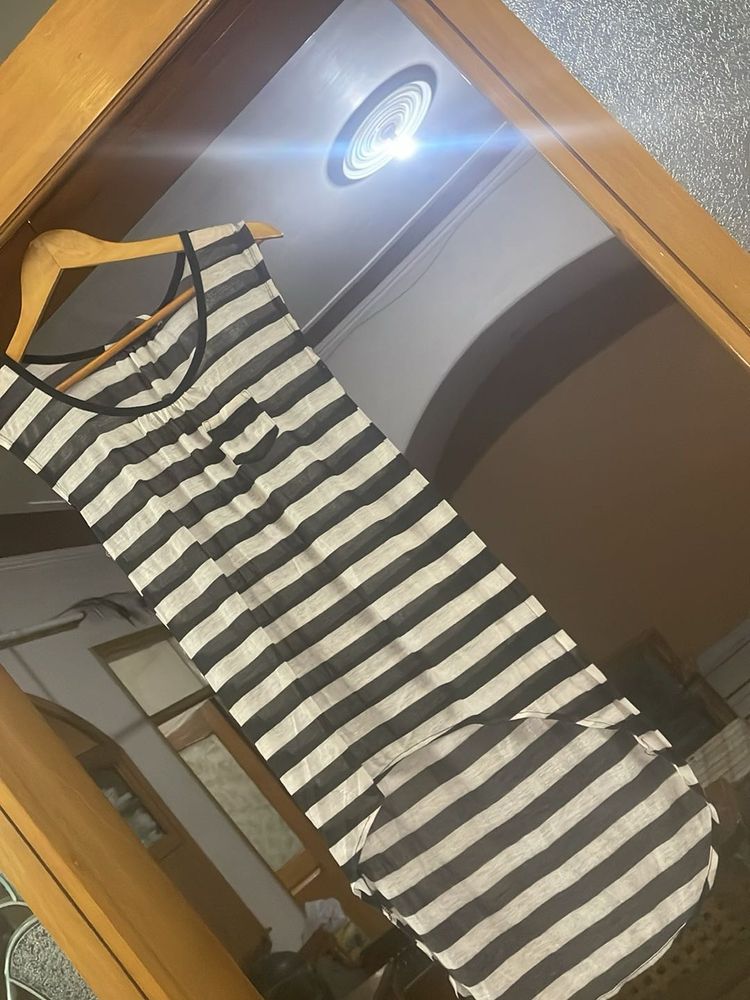 Striped Casual Dress