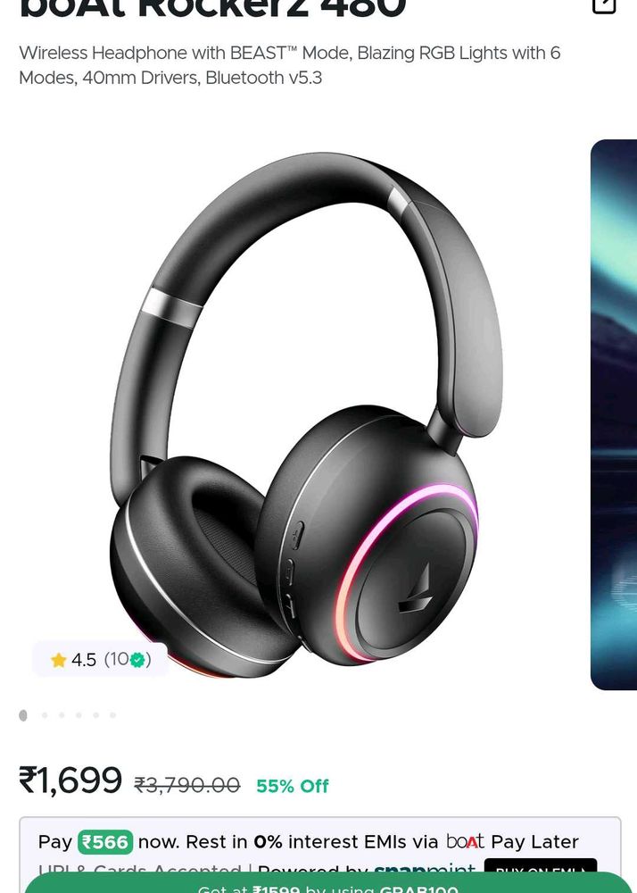 Price Drop 🎉 Boat Headphones