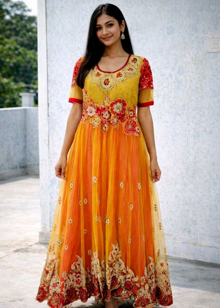 Gorgeous Embroidered Anarkali